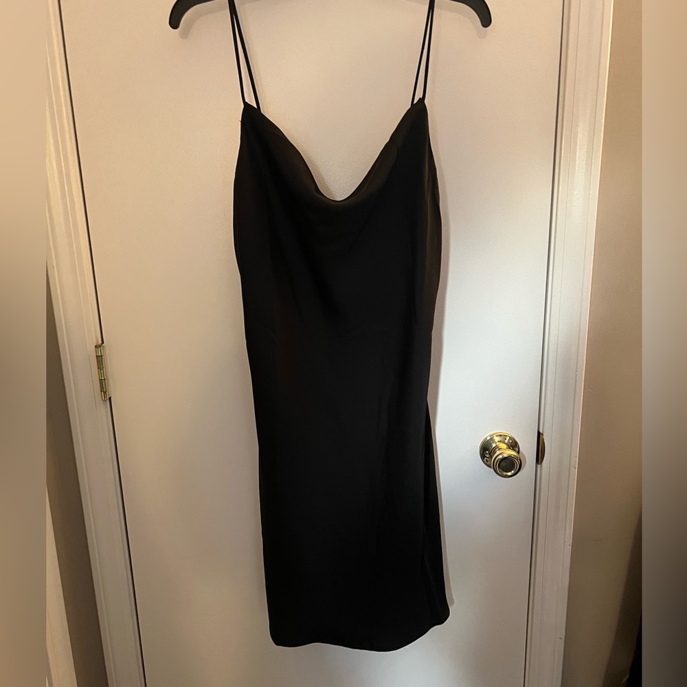 Premier Amour Women’s Black slip dress - size 14 - NWOT